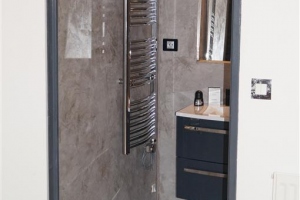 mur en stuc salle de bain