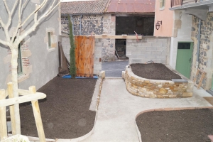 2 dalle béton
